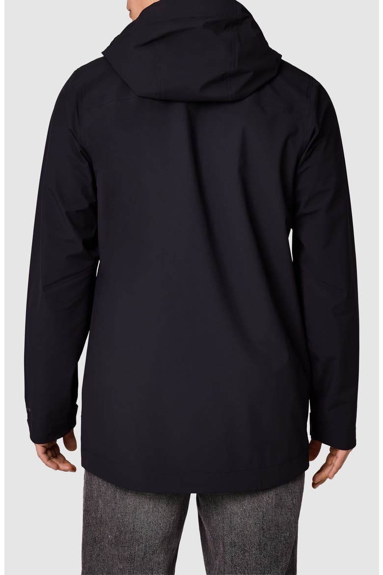 Foray 3L Trench, Alternate, color, BLACK