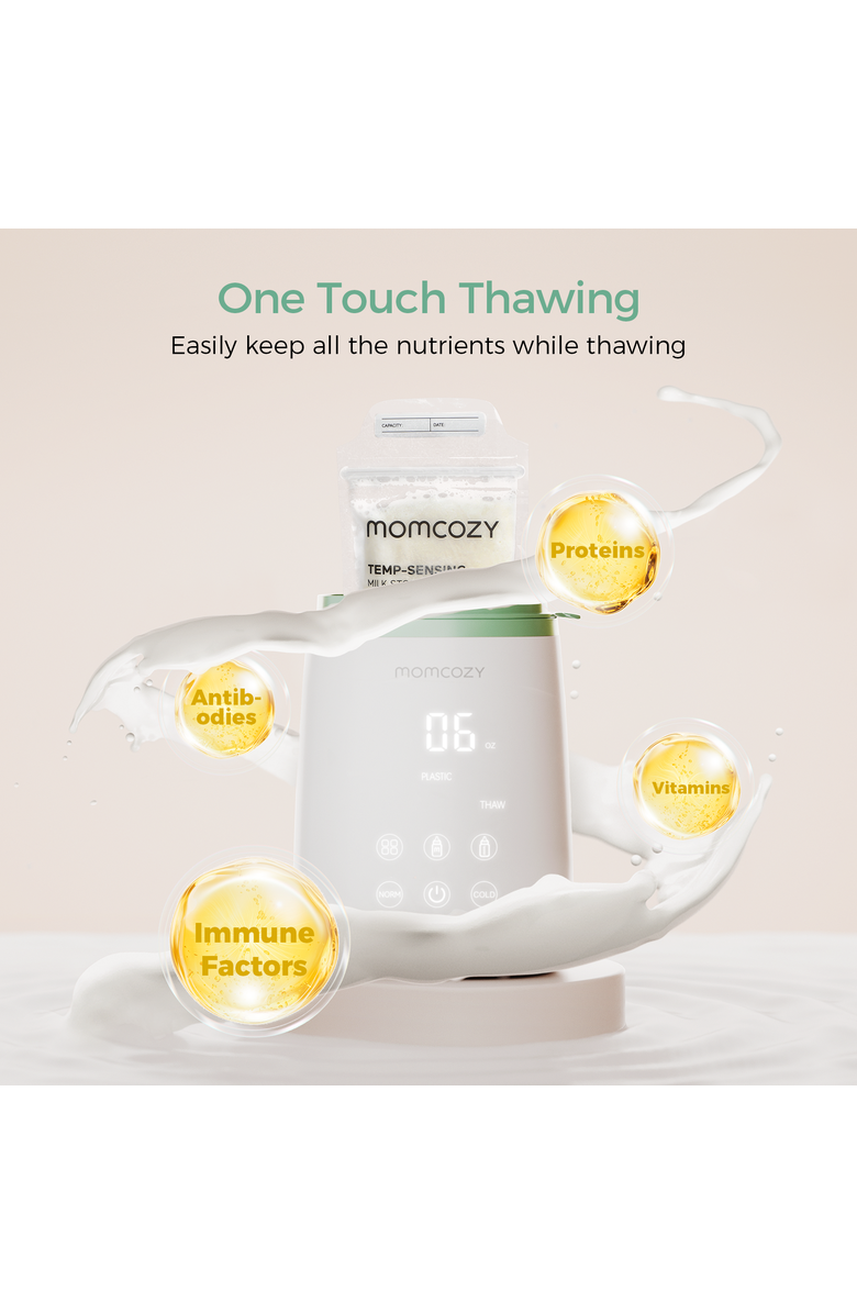 Momcozy Baby Bottle Warmer MW01, Alternate, color, White