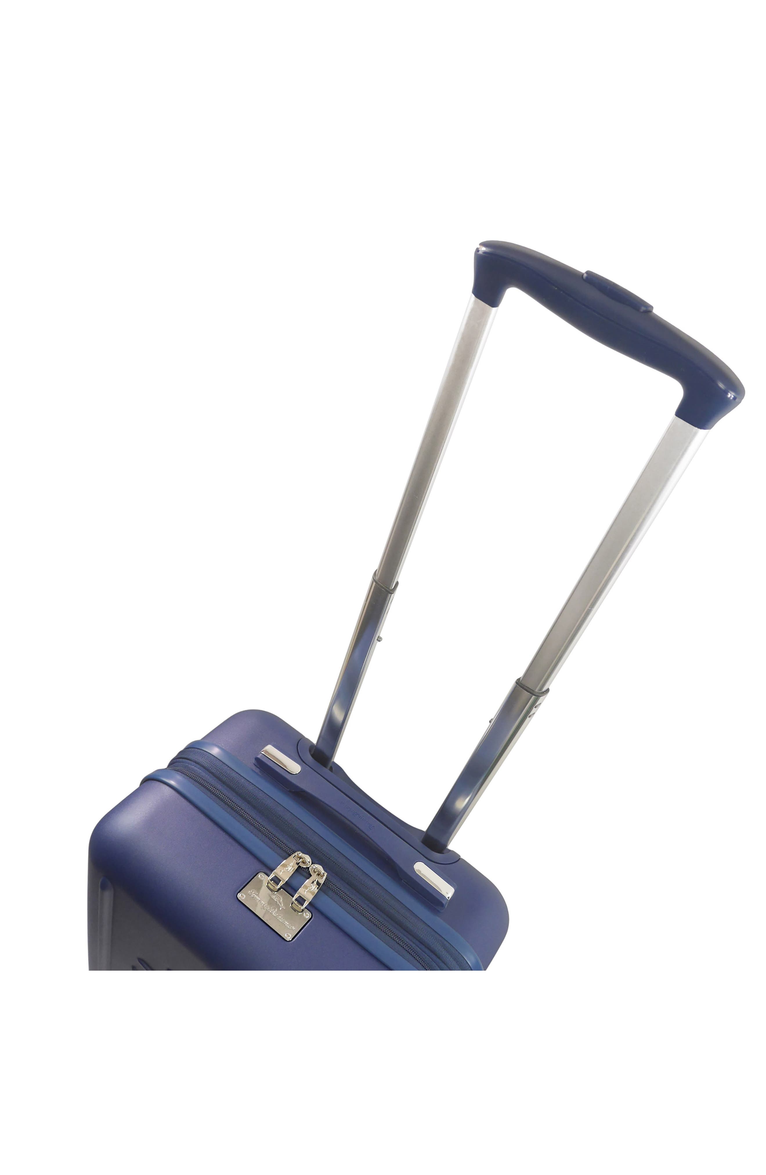 Tommy Bahama 22-Inch Hardside Carry-On Spinner Luggage, Alternate, color, Navy