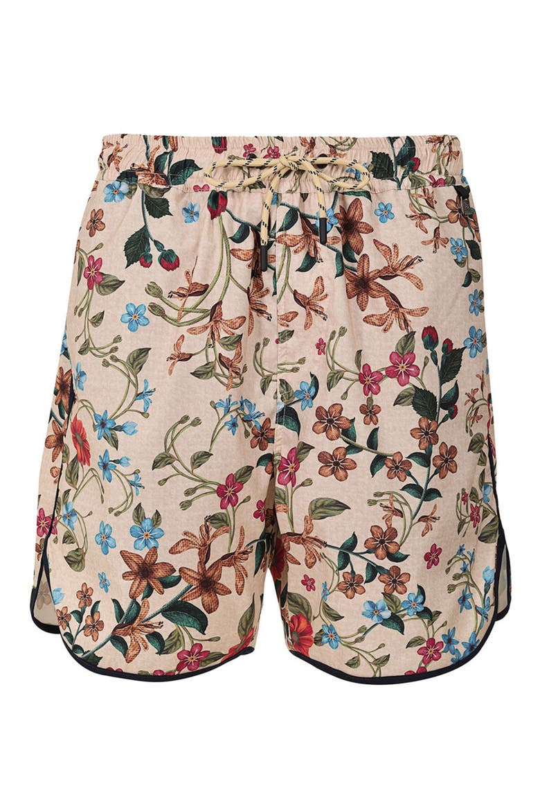 Liam Swim Trunks, Alternate, color, BEIGE MULTI