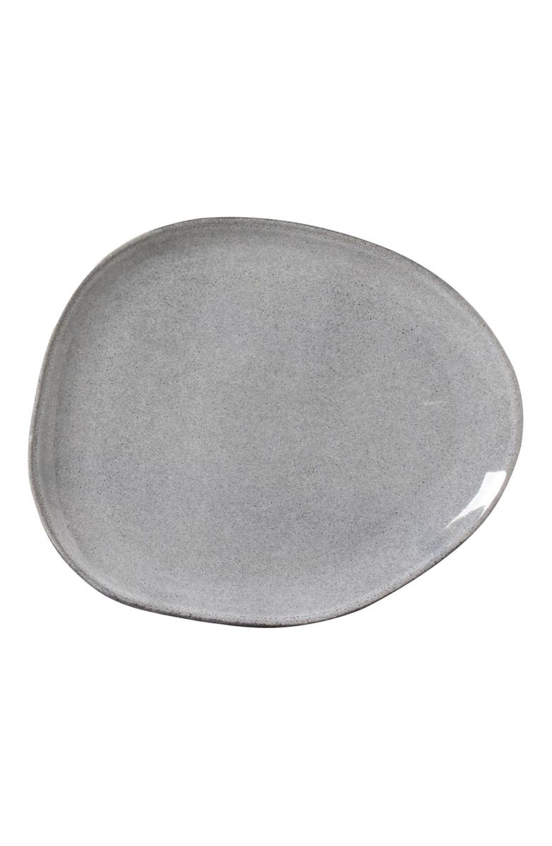 Porto Brasil Oval Dinner Plate Set of 6, Main, color, Dust