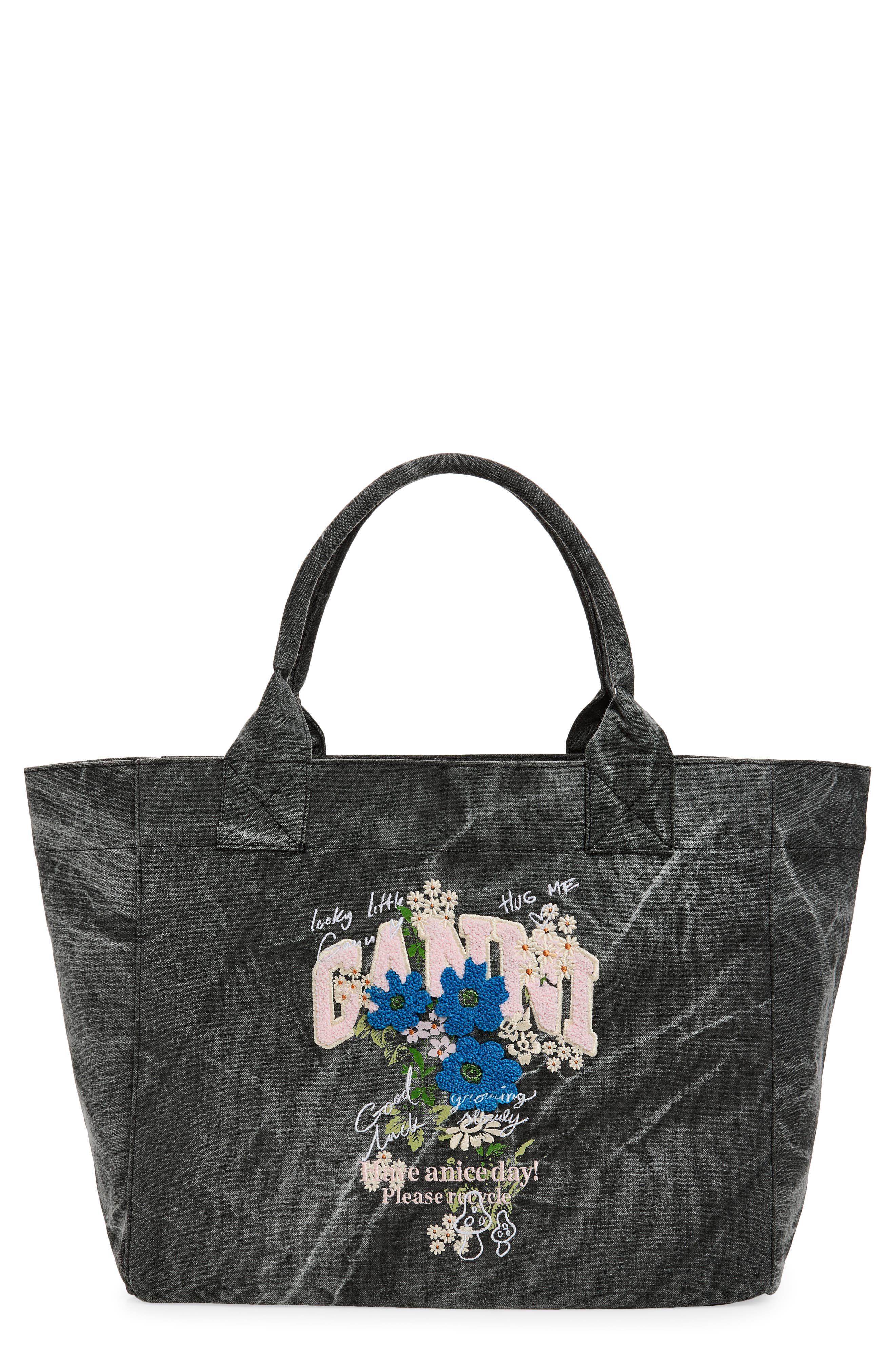 Medium Trapeze Easy Shopper, Main, color, PHANTOM