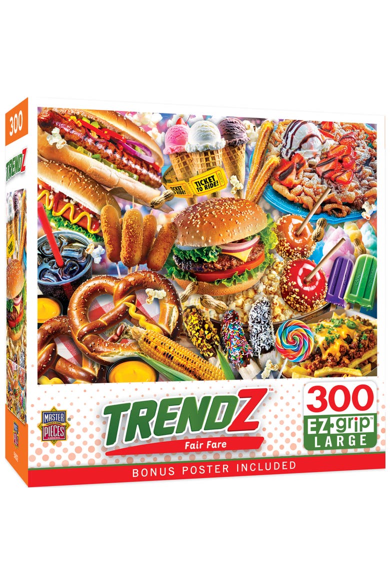 Fair Fare 300 Piece Jigsaw Puzzle, Main, color, Multicolor