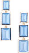 Tasha Crystal Stone Drop Earrings