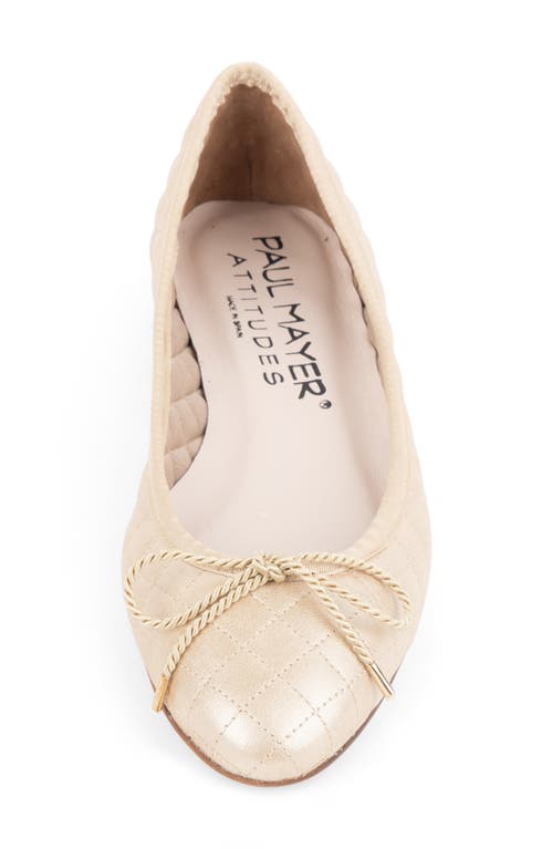 Paul Mayer Lido Quilted Ballet Flat