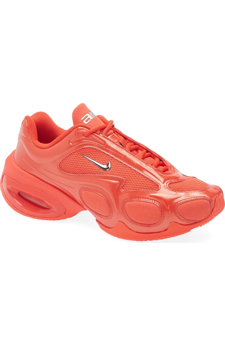 Nike Air Max Muse Sneaker, Main, color, Habanero Red/ Metallic Silver