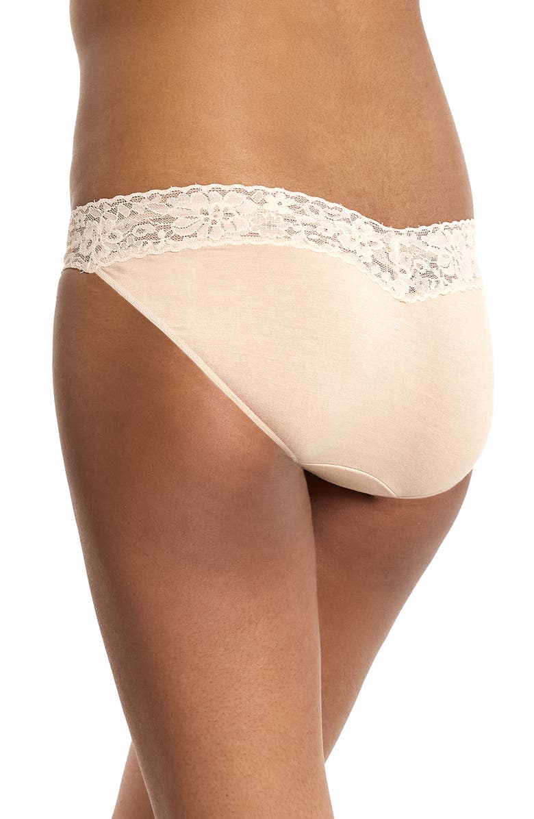 Hanky Panky Dream V-Cut Bikini Briefs, Alternate, color, Chai