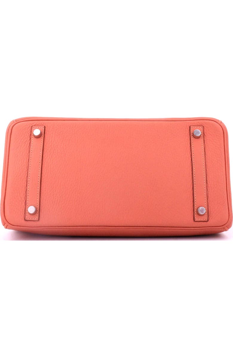 Pre-Owned Hermes Birkin Handbag Pink Clemence with Palladium Hardware 30, Alternate, color, Rosy