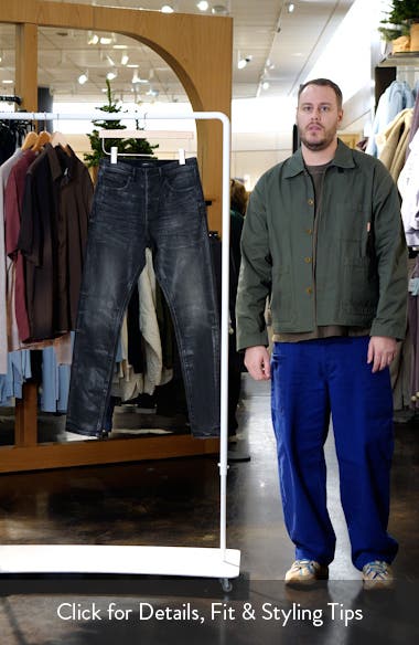 送料関税込【PURPLE BRAND】P005 Double Dip Coated Purple Brand Double Dip Coated Straight-Leg Jeans | Saks