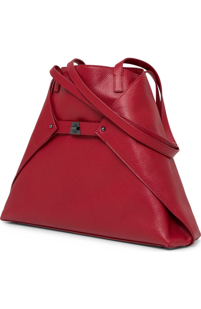 Akris 'Ai Medium Shoulder Tote' Leather Shoulder Tote, Alternate, color,