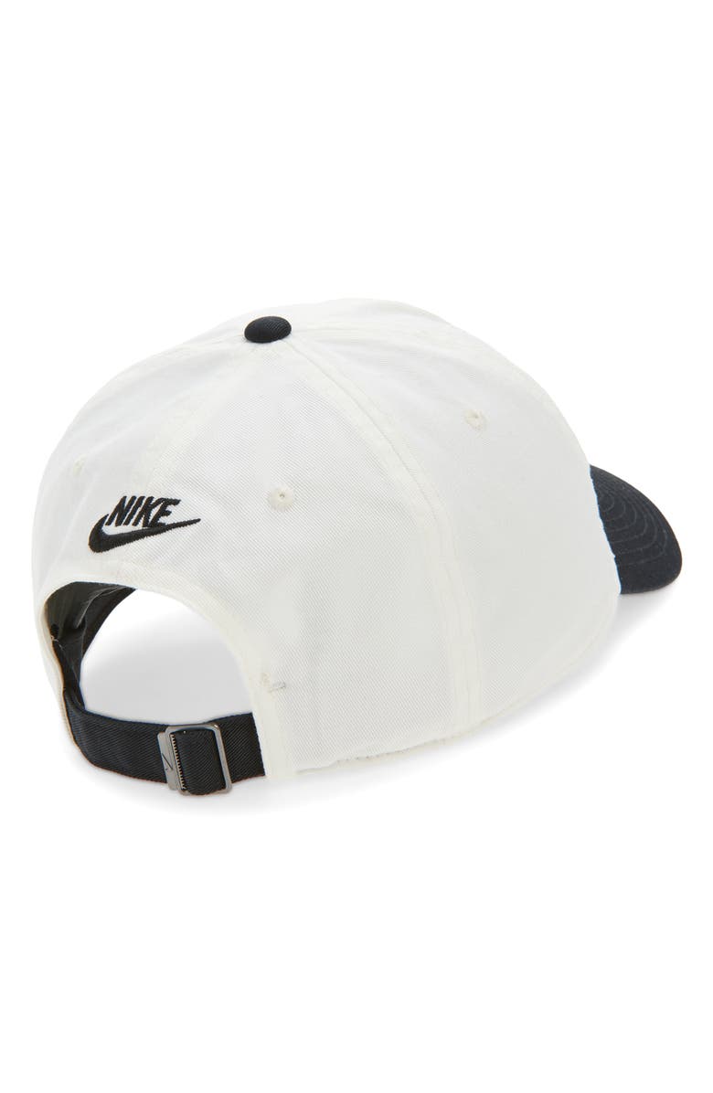 Nike JDI Snapback Baseball Cap, Alternate, color, Sail/ Black/ Black