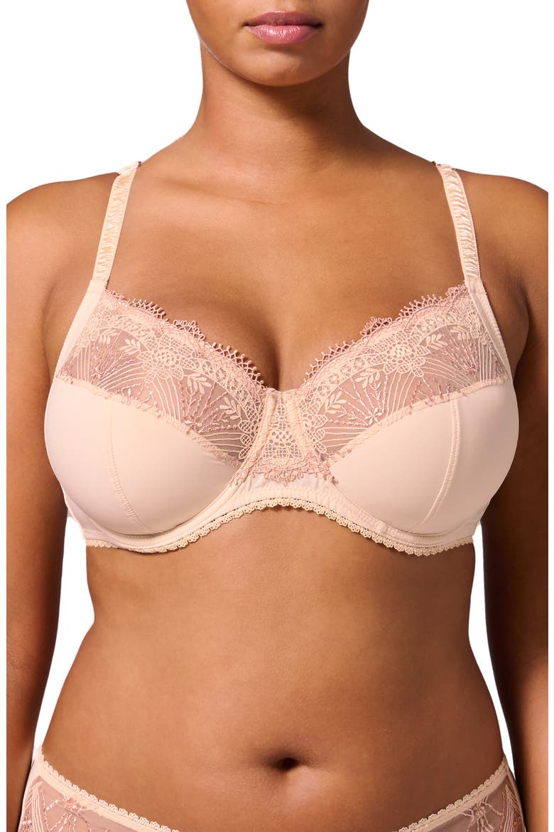 Allure Full Cup Underwire Bra, Main, color, CHIC BEIGE