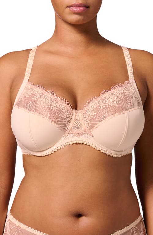Simone Perele Allure Full Cup Underwire Bra In Chic Beige