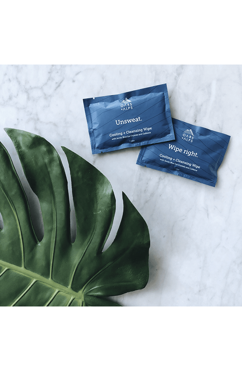 OARS + ALPS Cooling + Cleansing Wipes, Alternate, color, Blue