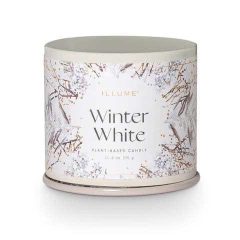 Vanity Tin Candle, Winter White