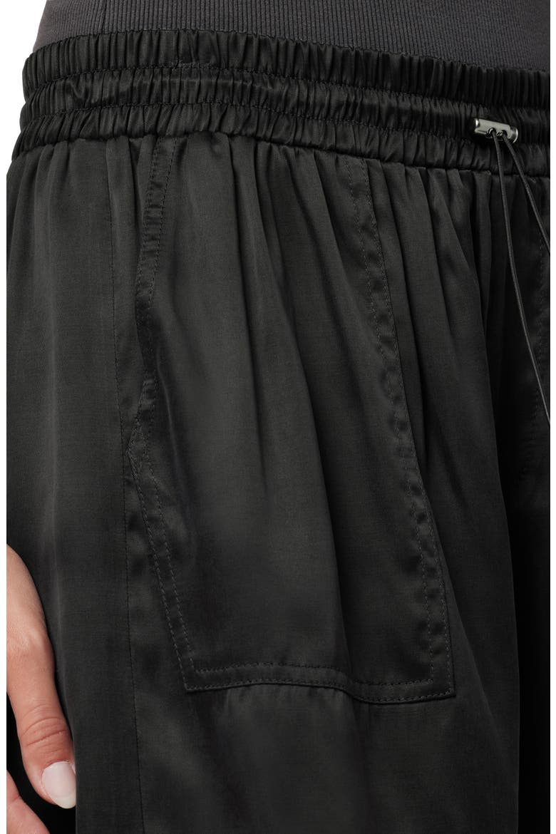 Haute Utility Cargo Shorts, Alternate, color, JET BLACK