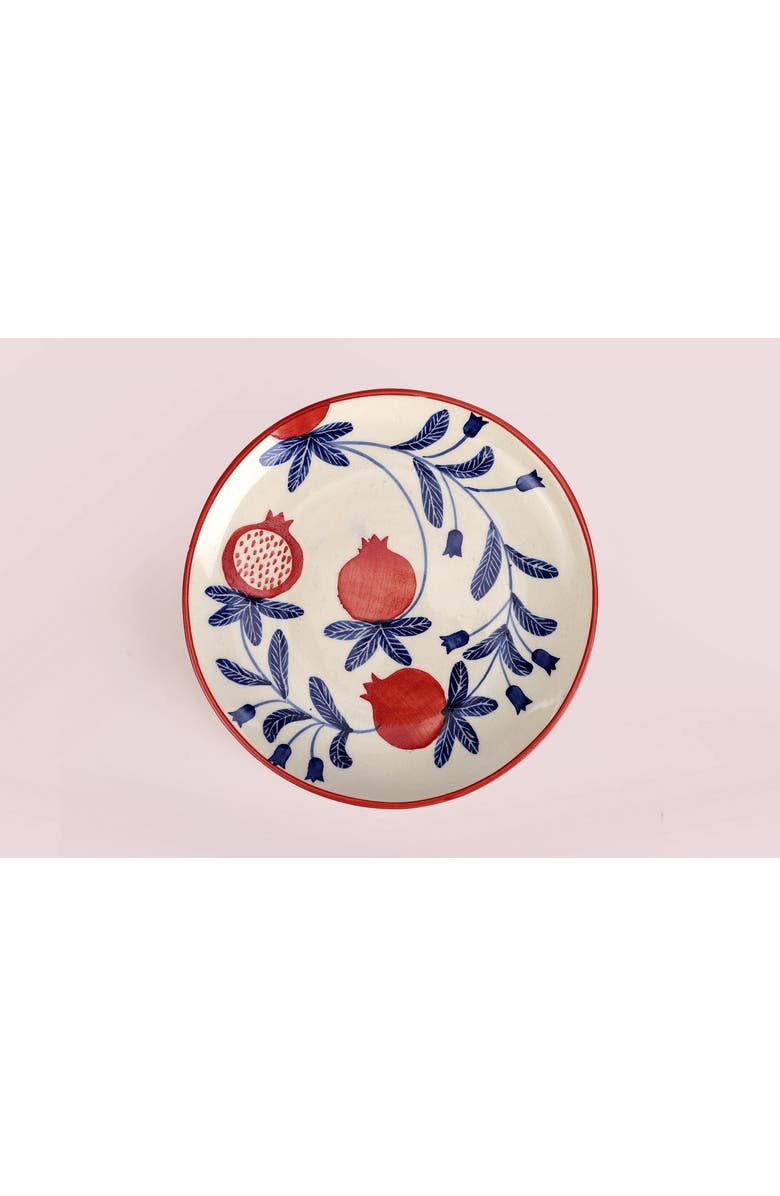 Casa Amarosa Floral Plate, Alternate, color, Red