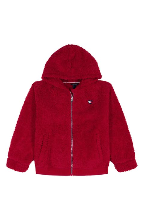 Kids' Minky Faux Fur Hooded Jacket (Toddler & Little Kid)