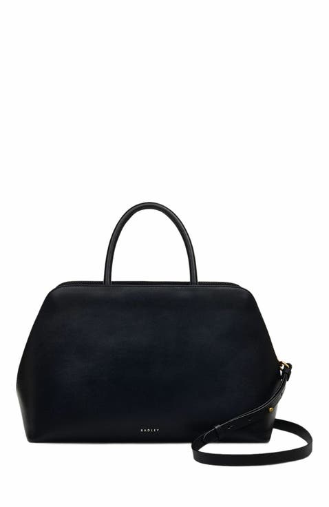 Liverpool Street Medium Ziptop Satchel Bag