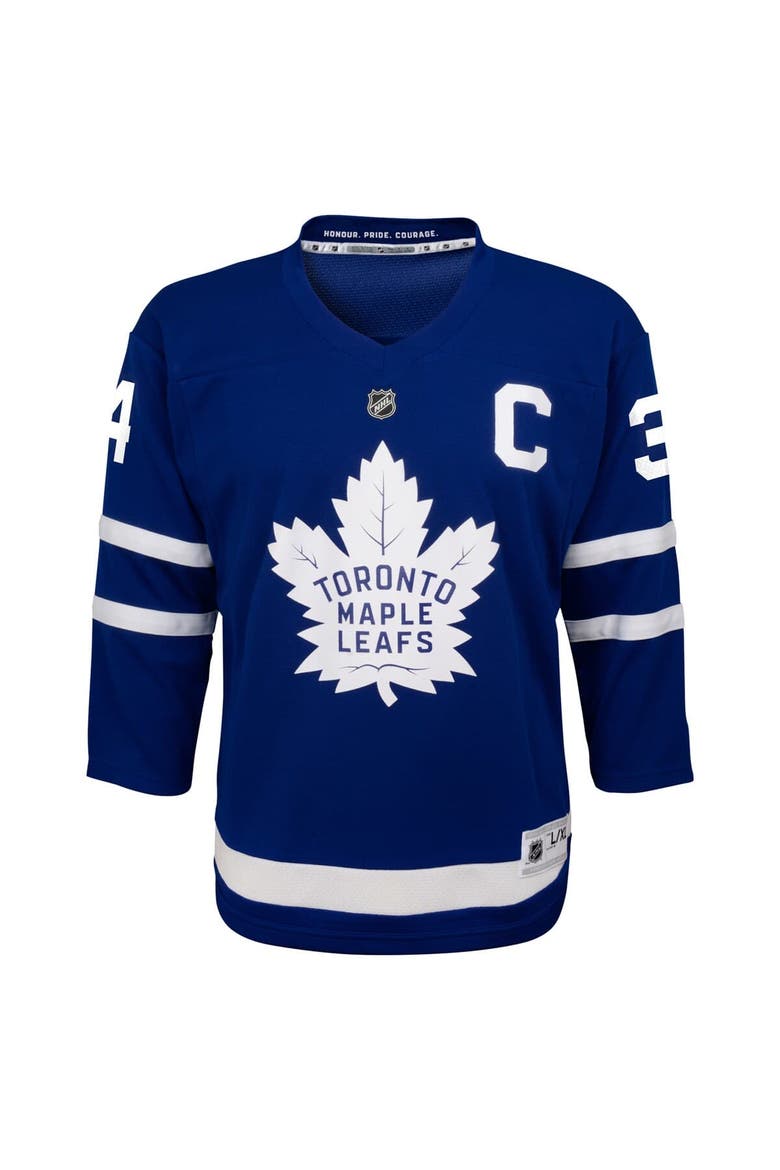 Preschool Auston Matthews Blue Toronto Maple Leafs  Replica Player Jersey, Alternate, color, Blue