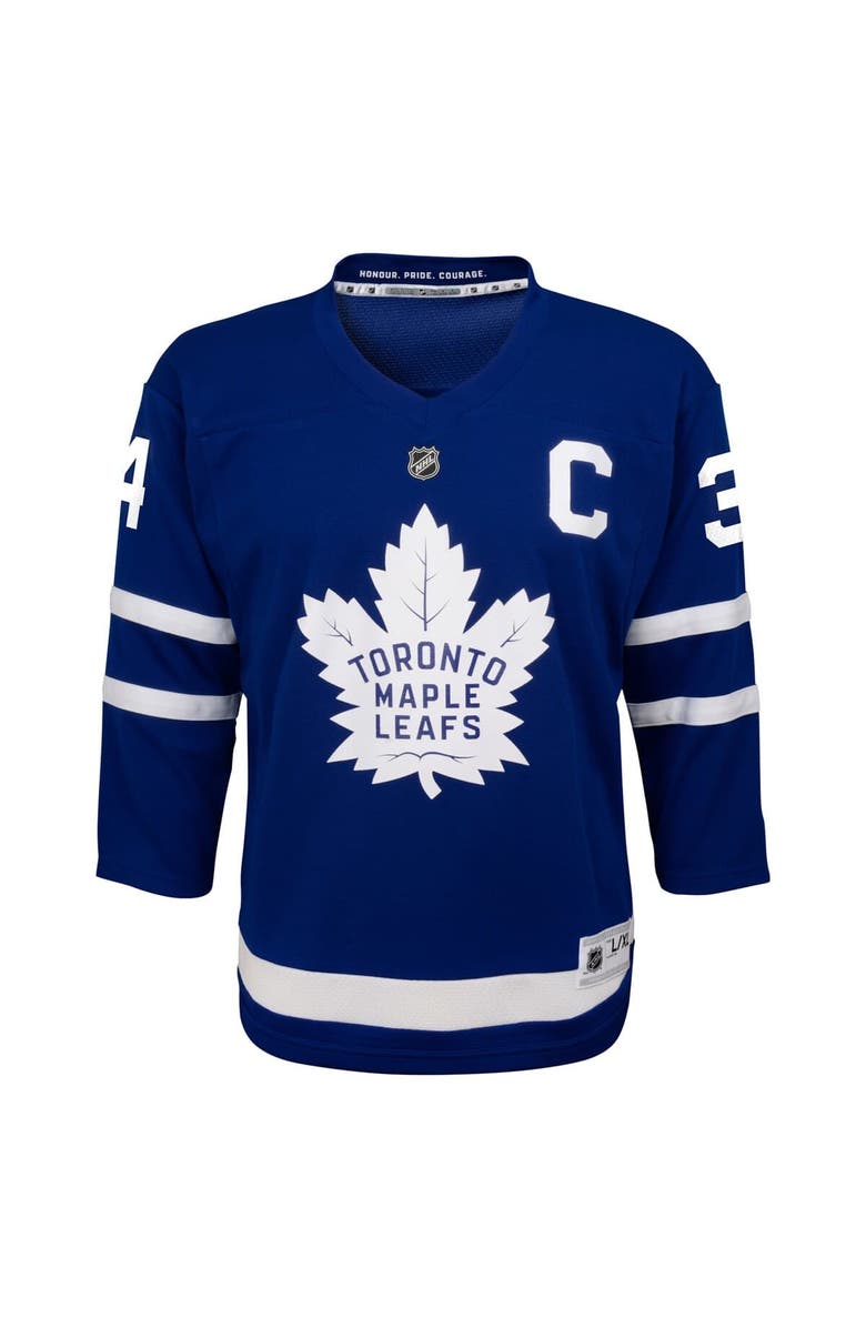 Outerstuff Preschool Auston Matthews Blue Toronto Maple Leafs Replica Player Jersey, Alternate, color, Blue