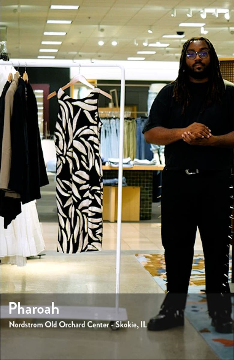 Breezy Leaves Midi Dress, sales video thumbnail