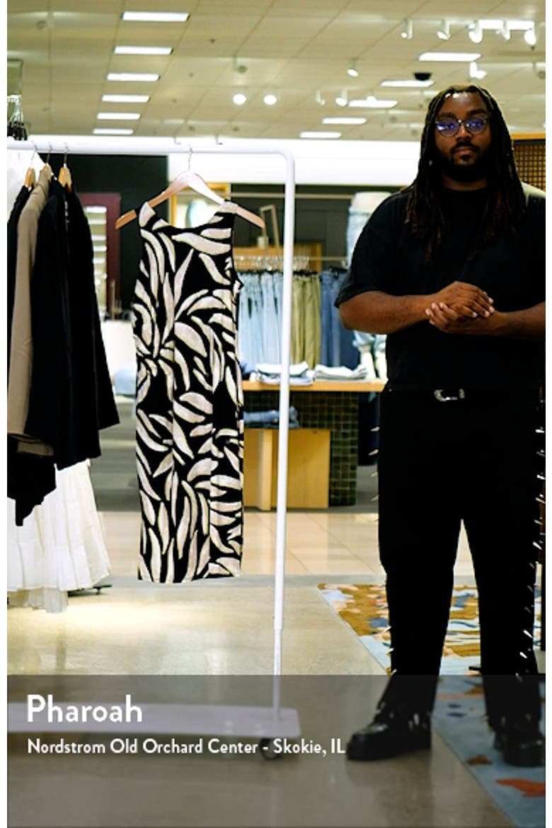 Breezy Leaves Midi Dress video