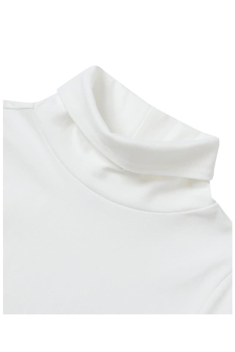Kids Turtleneck, Alternate, color, White