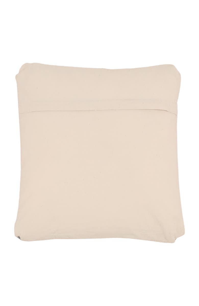 Dovetail Furniture Emil Handwoven PET Outdoor Throw Pillow, Alternate, color, Grey