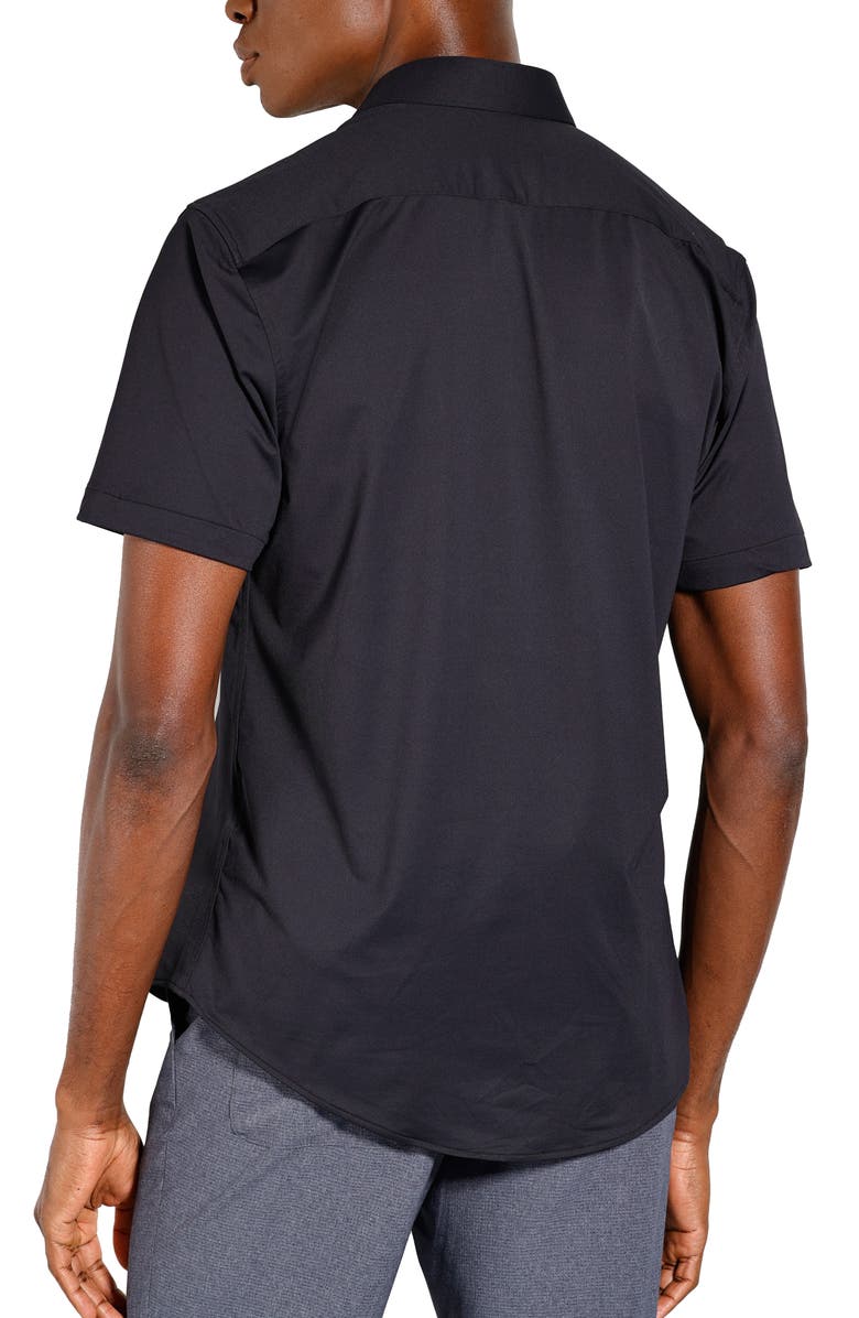 URBAN PERFORMANCE Short Sleeve Everyday Tech Shirt, Alternate, color, Black