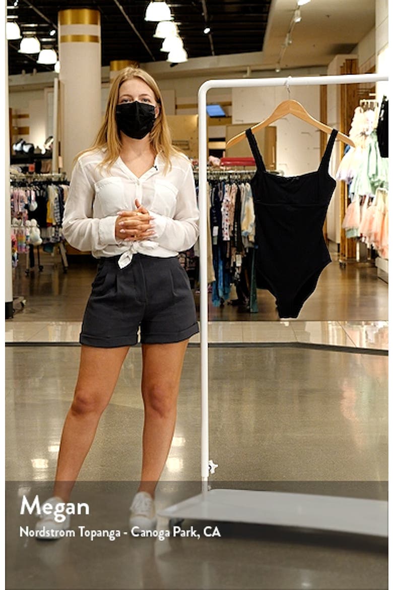 Square Neck One-Piece Swimsuit video
