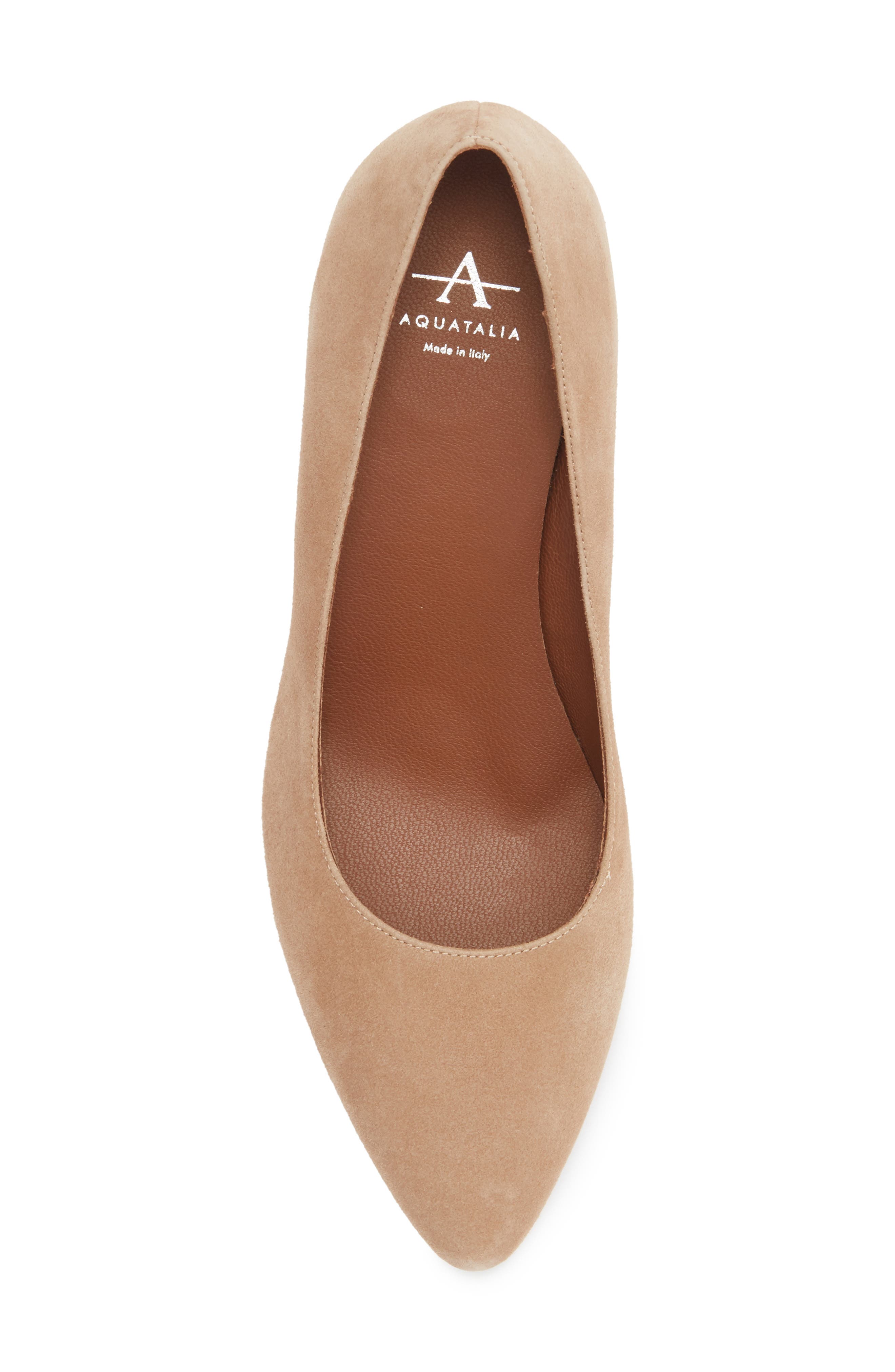 Aquatalia Peony Weatherproof Pump, Alternate, color, Light Taupe