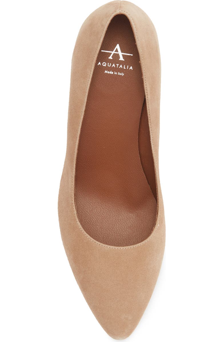 Aquatalia Peony Weatherproof Pump, Alternate, color, Light Taupe