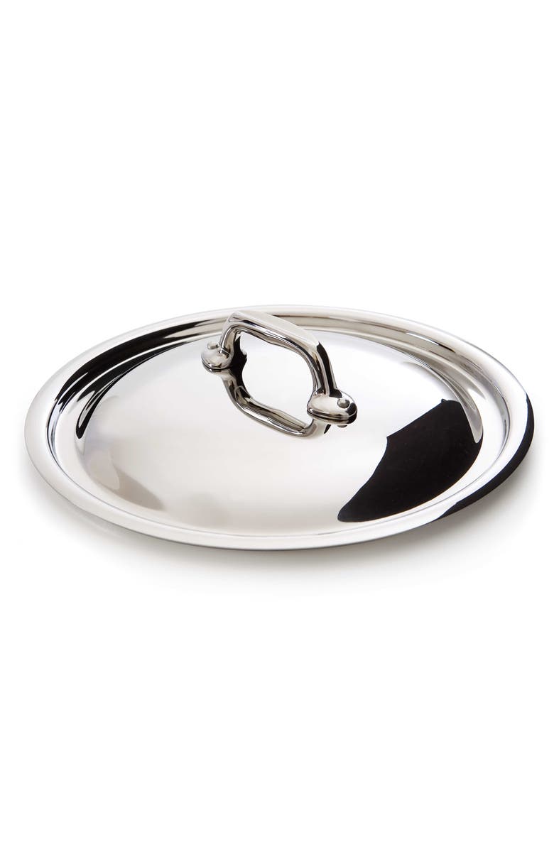 Mauviel M'Cook 9.5 Inch Steel Lid, Main, color, Silver