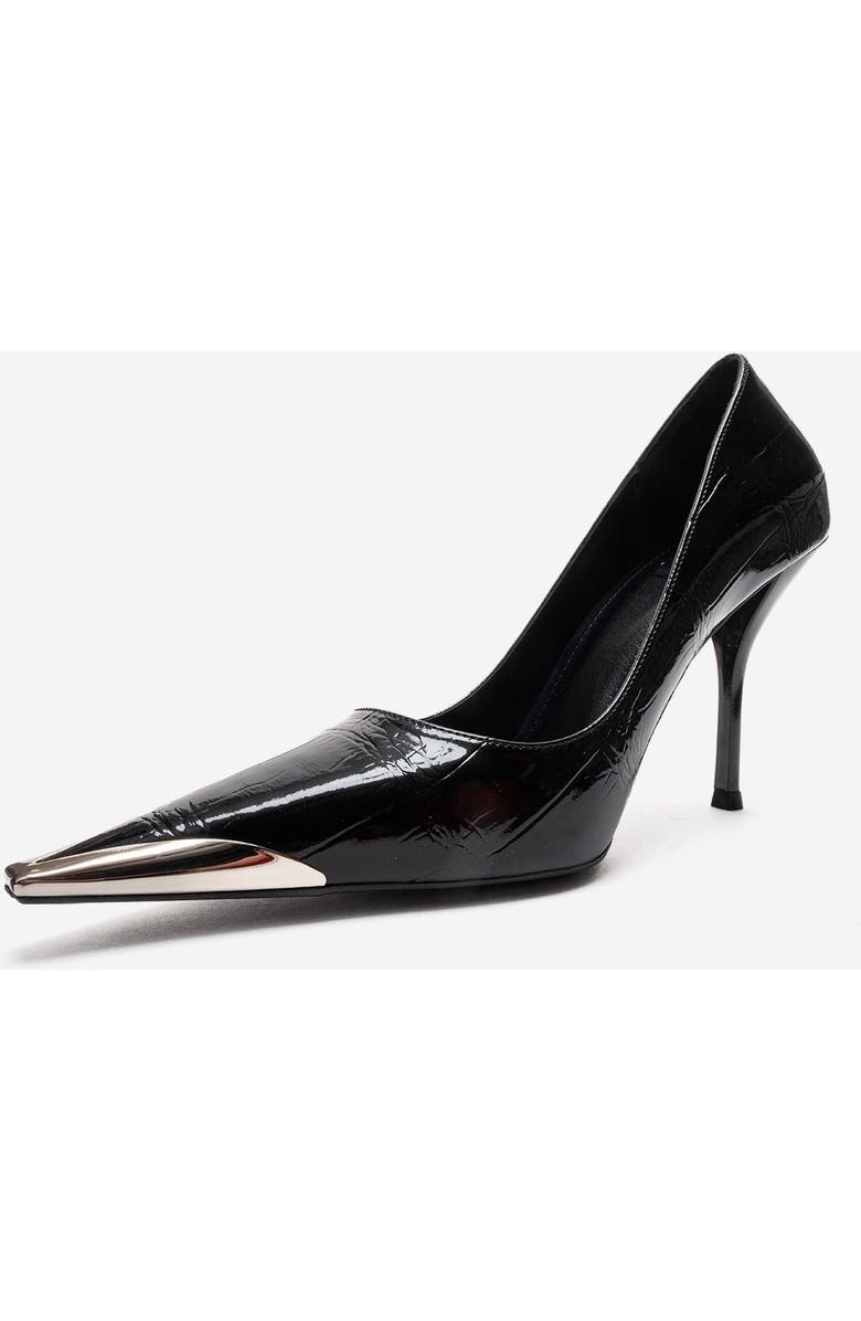 Prologue Shoes Alvena Stiletto Pump, Alternate, color, Black Print