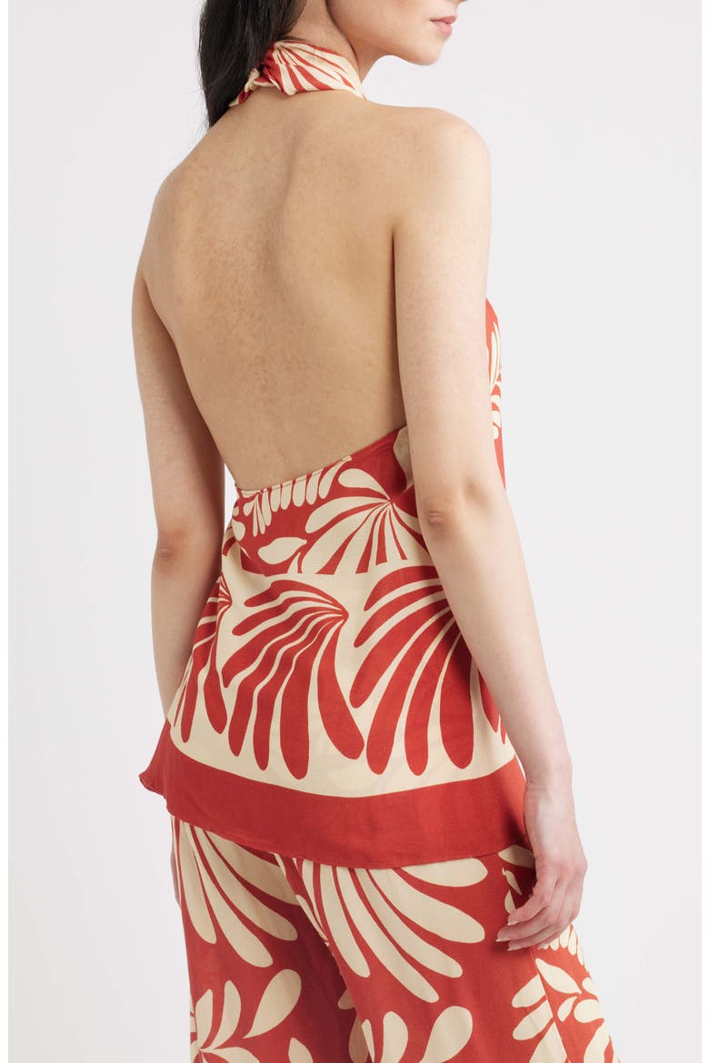 Acacia Halter Top, Alternate, color, RED
