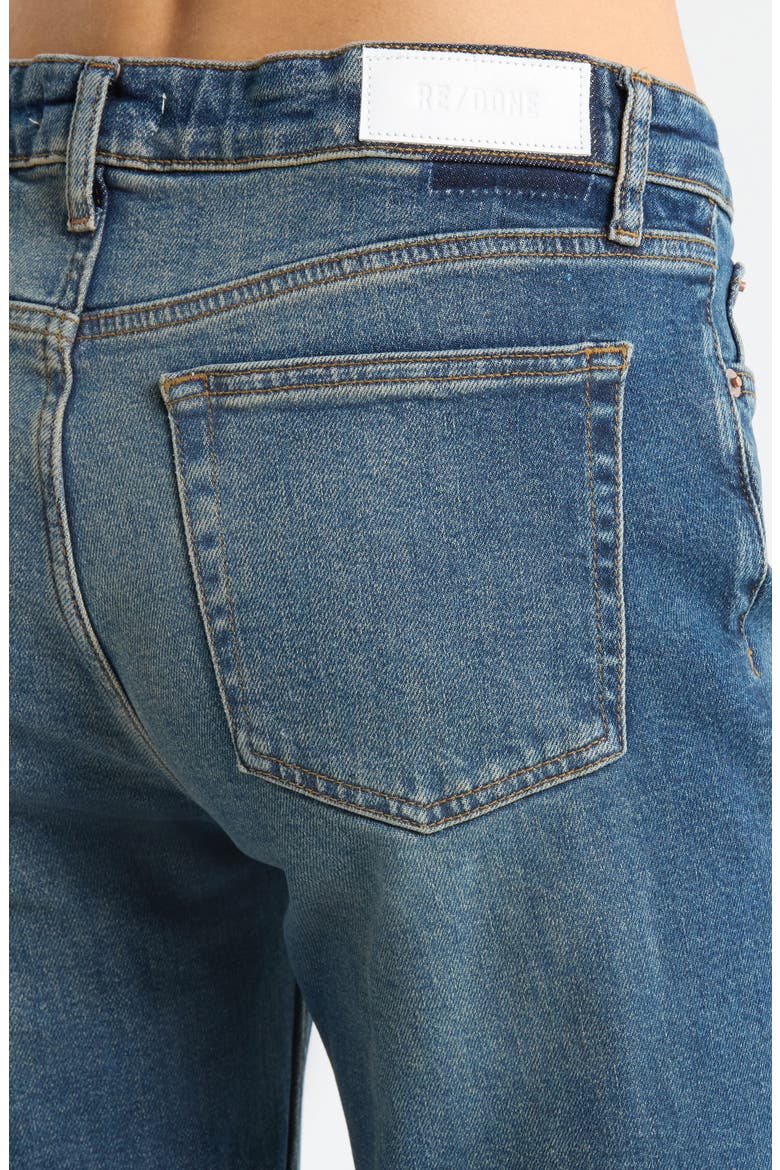 Slim Straight Crop Jeans, Alternate, color, SMOKE WATER