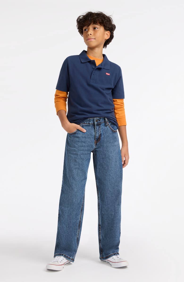 Levi's Kids' 578 Baggy Leg Jeans, Alternate, color, Blazing Blue