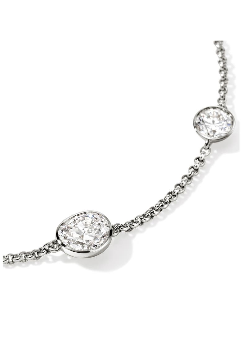 JH Lovestruck™ Station Bracelet, Sterling Silver, Lab-Grown Diamonds, 1.45TCW, Alternate, color, SILVER
