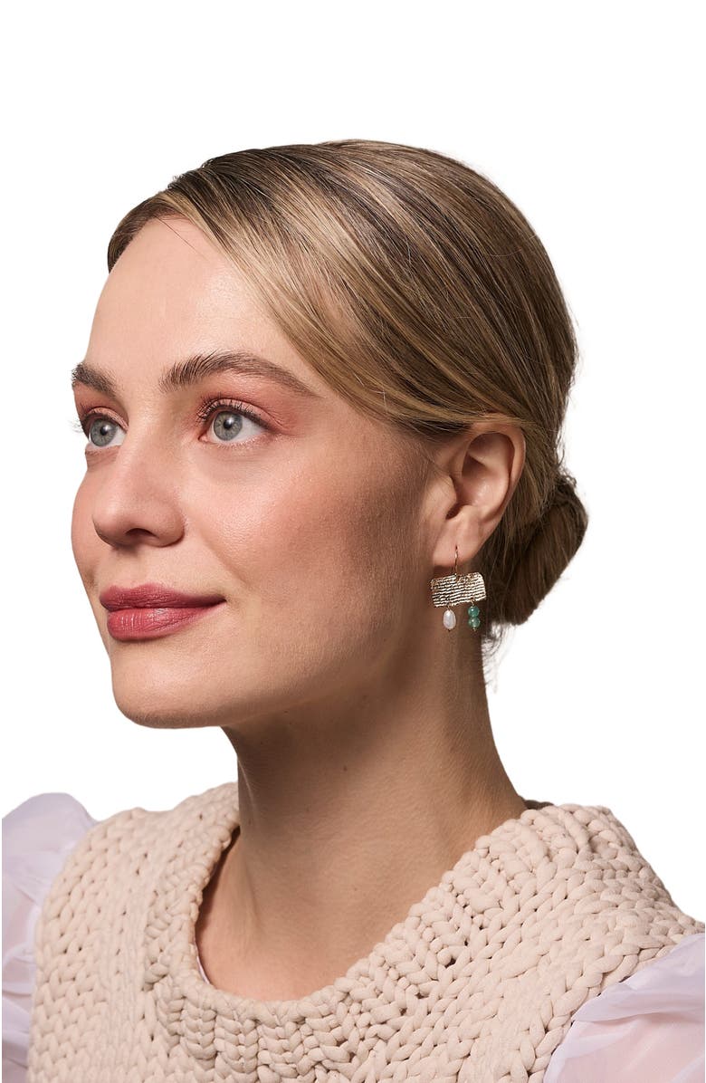 COG Vessel Earrings- 14K Gold Plate, Alternate, color, Gold