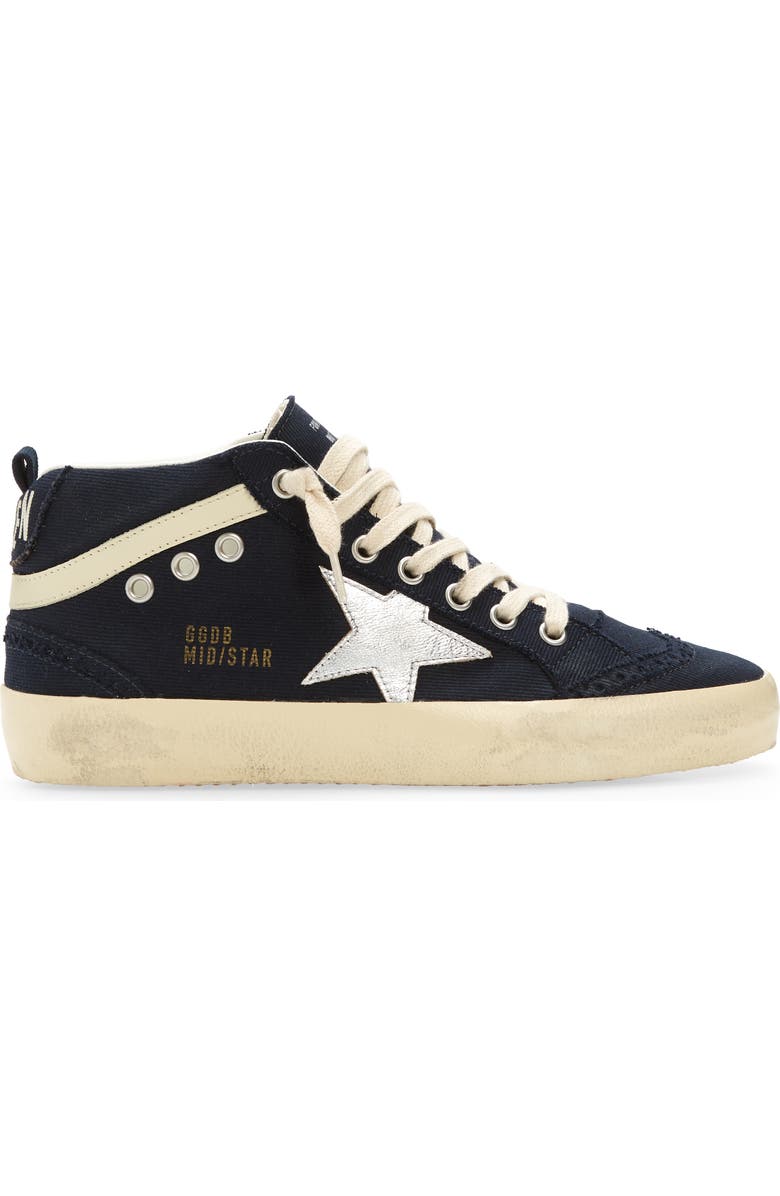 Golden Goose Mid Star Sneaker, Alternate, color,