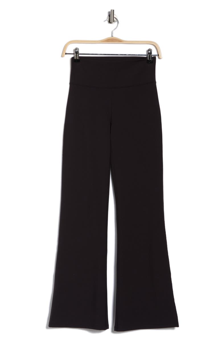 Z by Zella Perform High Waist Flare Leggings, Alternate, color, Black