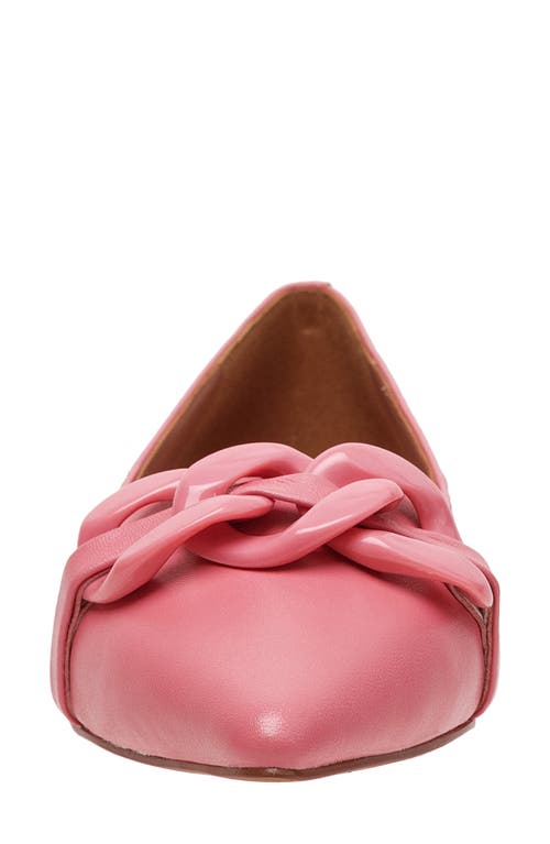 Linea Paolo Nora Pointed Toe Flat In Pink