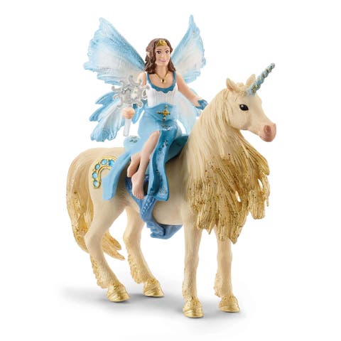 Bayala Eyela Ride On Golden Unicorn, 3 Piece Collectible Toy, Kids