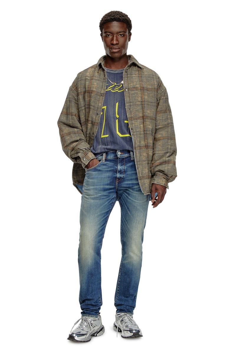 DIESEL<sup>®</sup> 2019 D-Strukt Slim Fit Jeans, Alternate, color, 