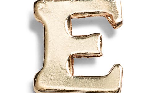 Nashelle Initial Charm In Gold Fill - E