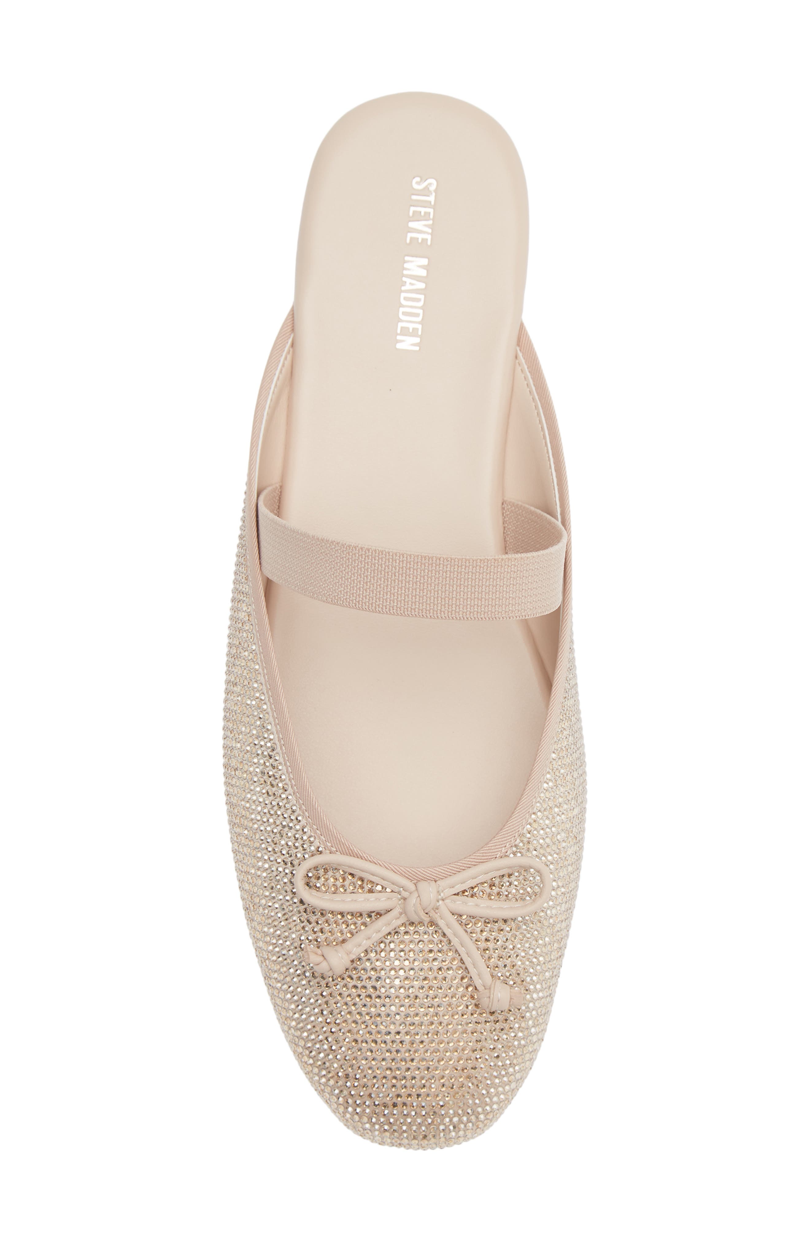Cutesy Flat Mule, Alternate, color, RHINESTONE
