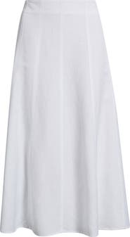Anne Klein Panel A-Line Midi Skirt