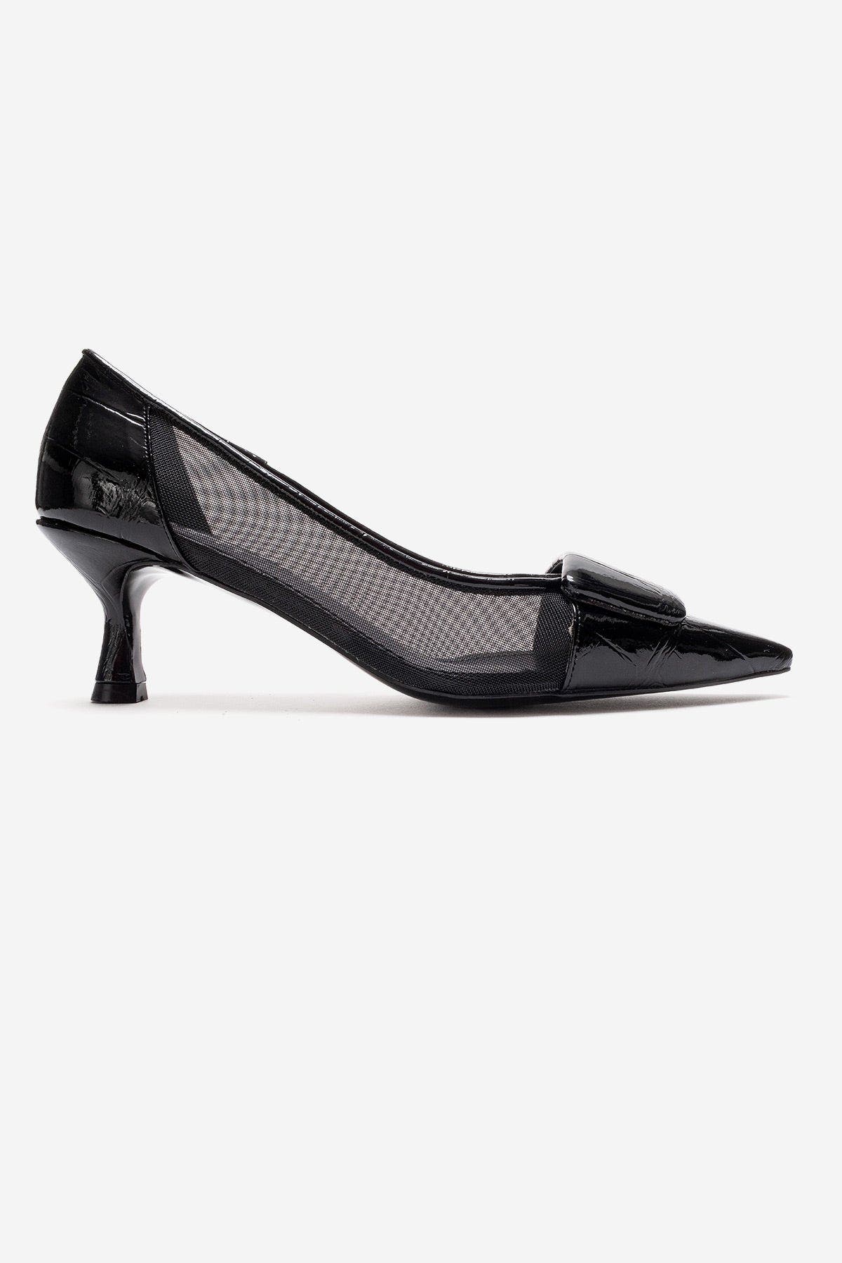 Prologue Shoes Ola Stiletto Pump, Alternate, color, Black Patent