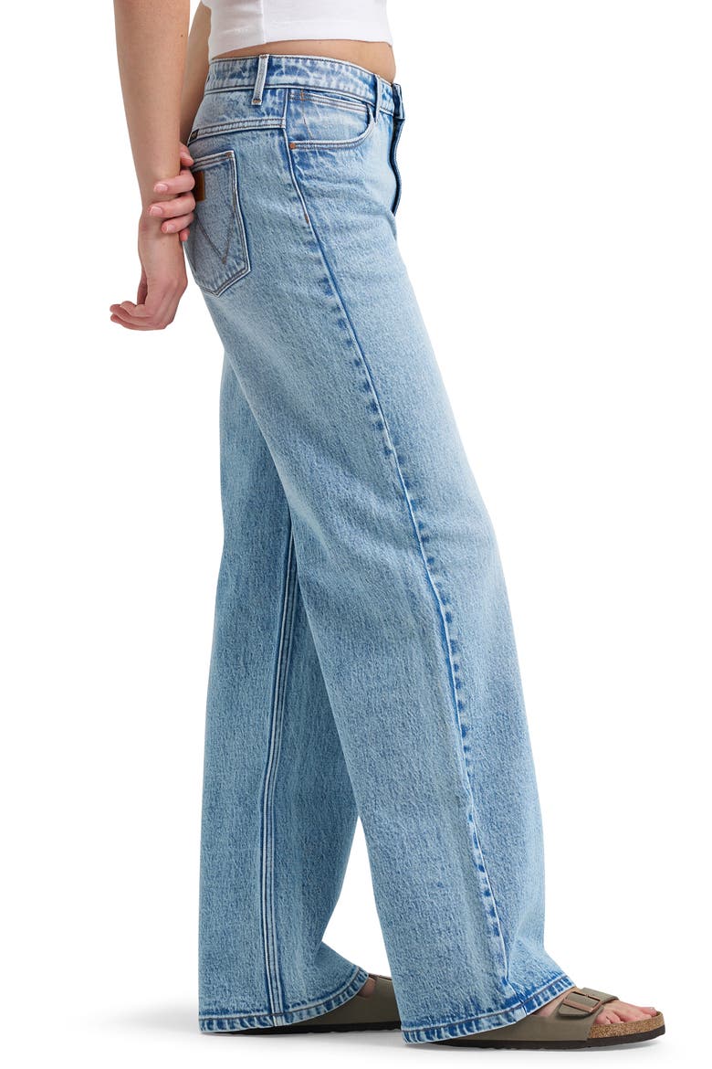 Loose Straight Leg Jeans, Alternate, color, BLISSFUL